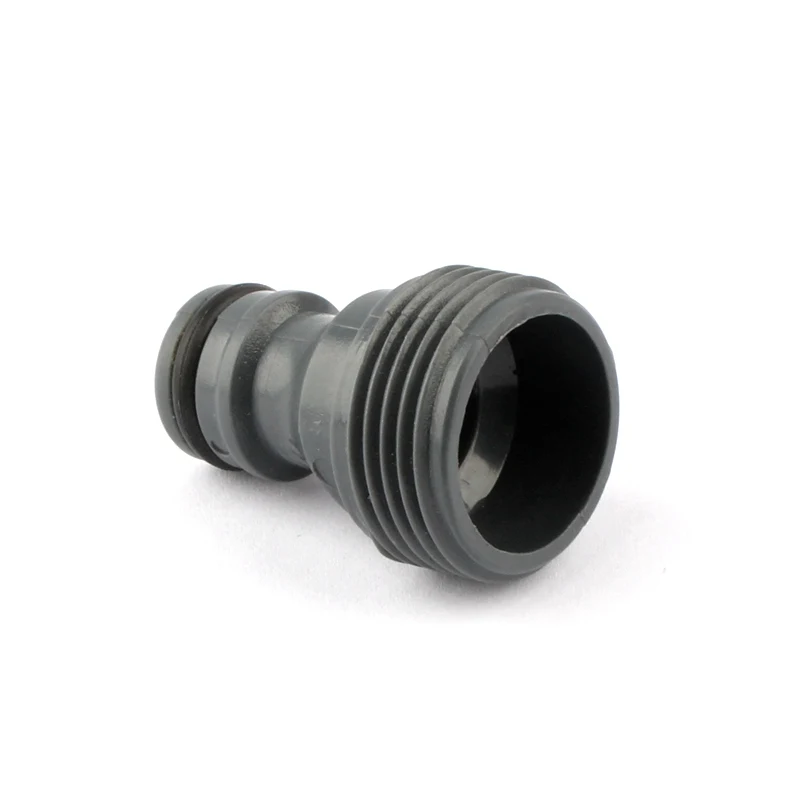 

3/4" Male Thread Garden Quick Connector Good Quality ABS Plastic Tap Nipple Joint Micro Irrigation Systems Water Pipe Connector