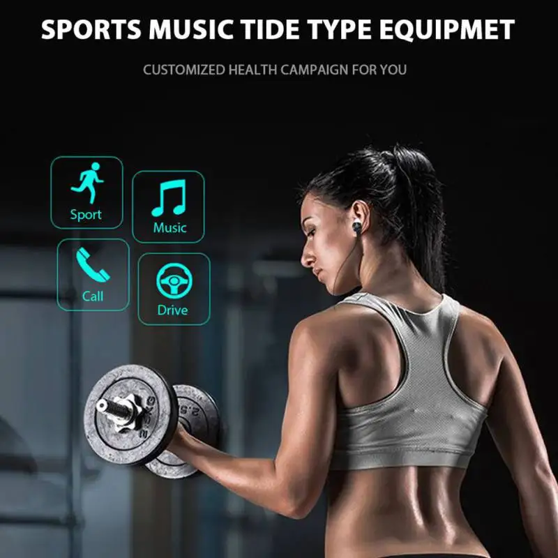 Магнитные удобные музыкальные Bluetooth наушники в ухо Спортивные Беспроводные 4 2