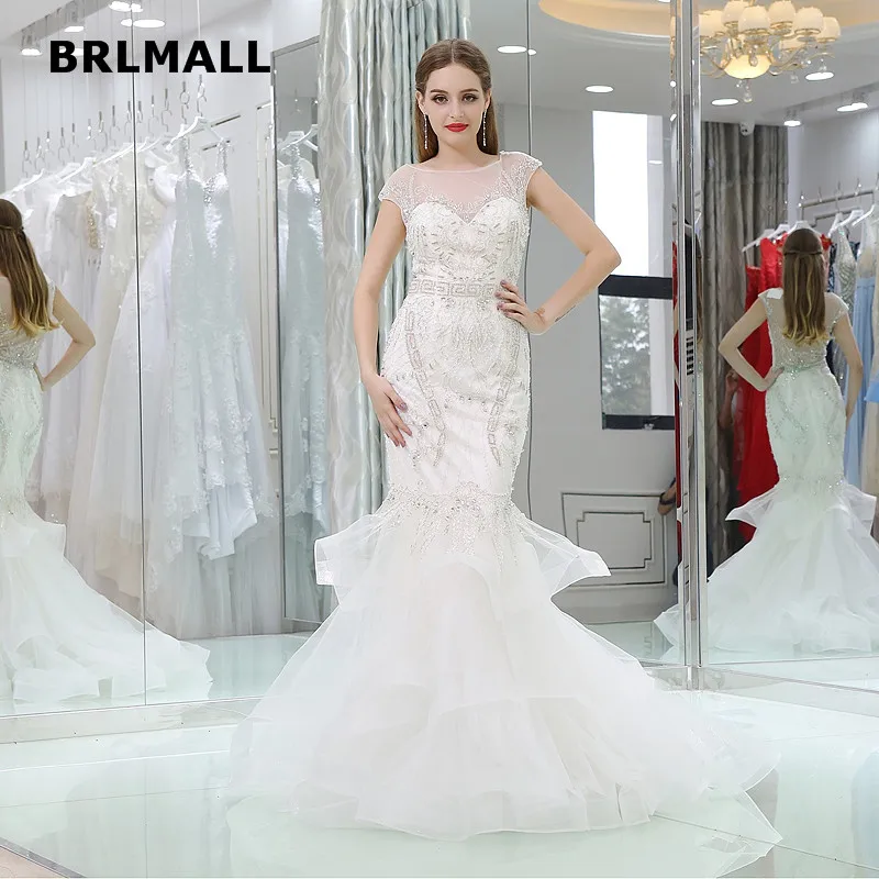 2018 Иллюзия Выпускные платья индивидуальный заказ Тюль Бисер пол Длина короткие