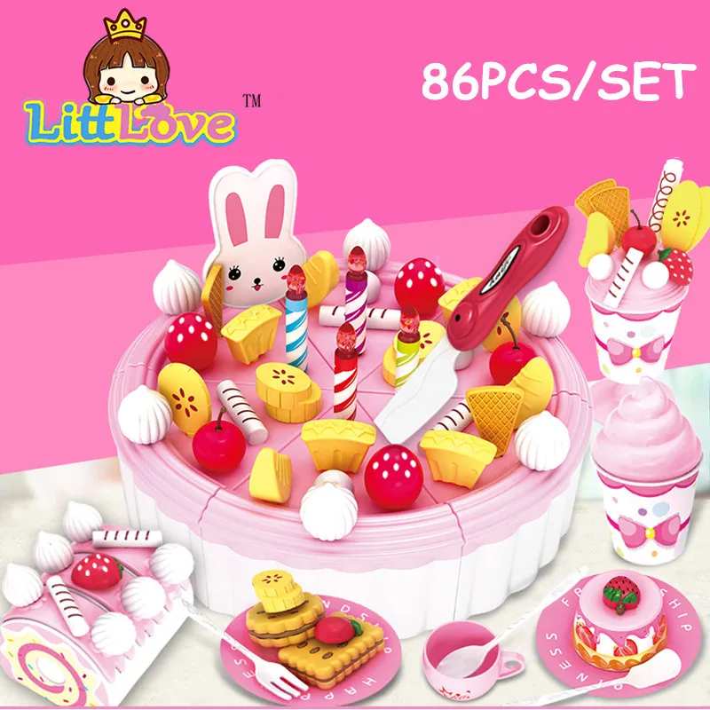 LittLove 86 ⑤ упак. для DIY торта на день рождения модель кухонных игрушек детей раннего