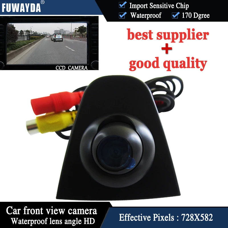 

HD CCD Car Front View Logo Camera For Honda Odyssey accord Civic CRV XR-V Spirior Crosstour Fit City car logo parking assist