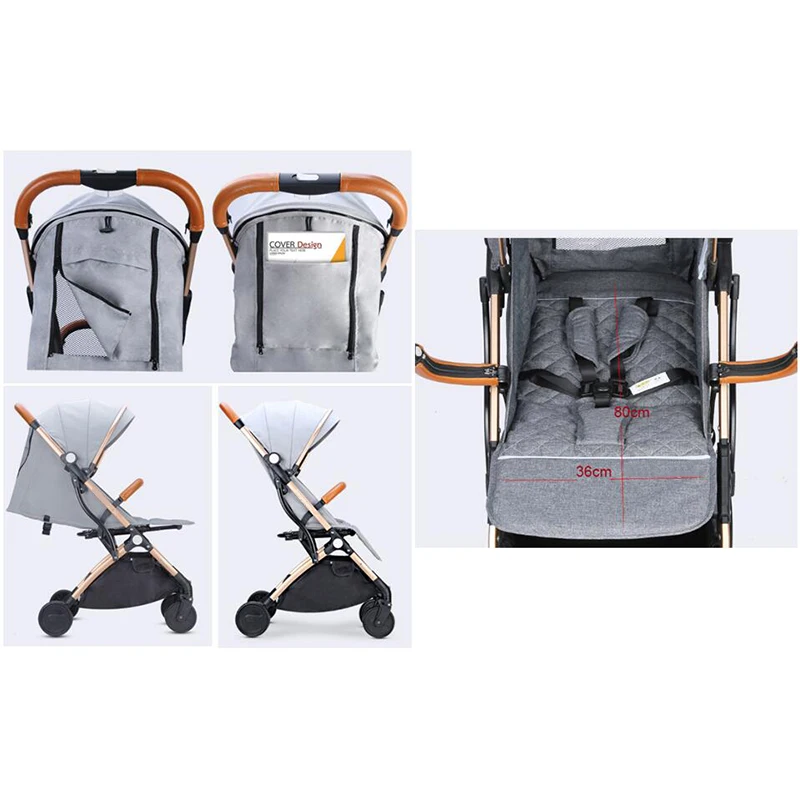 Yoya Baby Stroller Trolley Car trolley Folding Carriage Buggy Lightweight Pram | Four Wheels