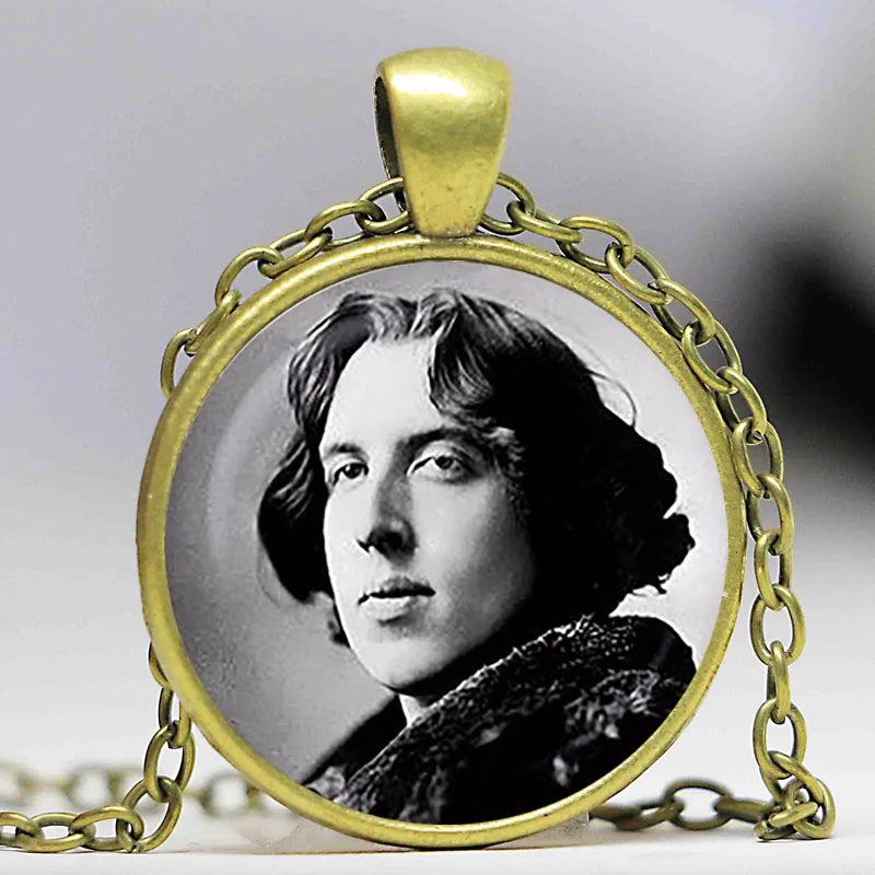 Кулон Оскар вильд. Автор записывающее ожерелье. вильд украшения для известных