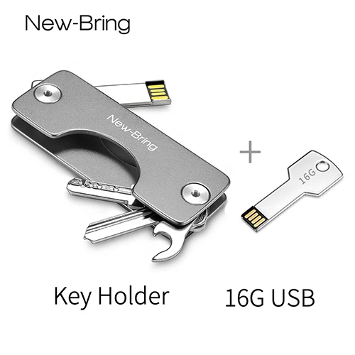 Держатель для ключей NewBring - Цвет: Holder 16G USB