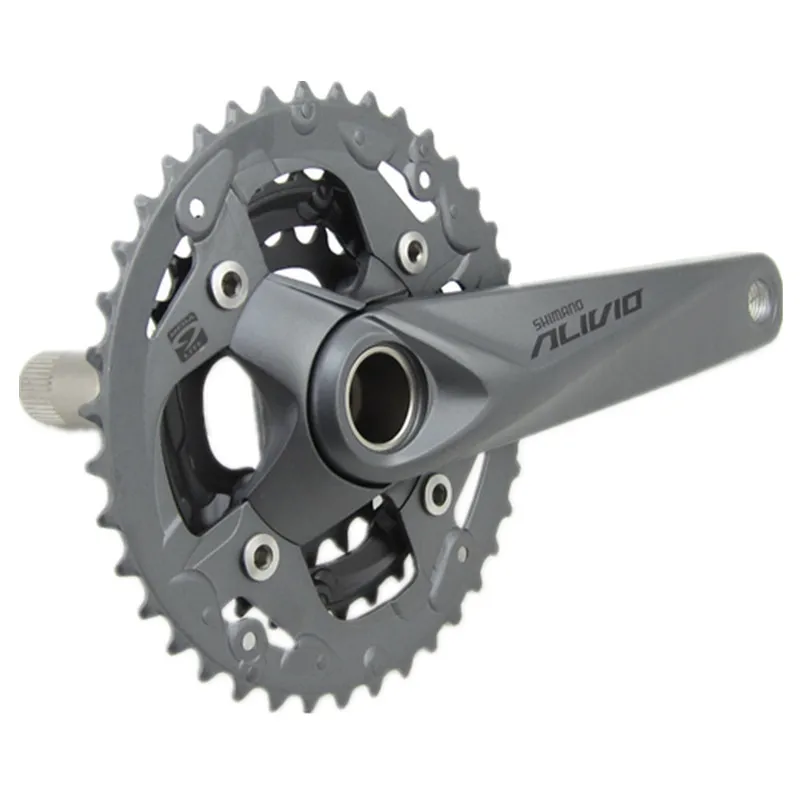 Оригинальный SHIMANO ALIVIO FC M4050 Звездочка 9/27 скоростной горный велосипед полые ОДНА