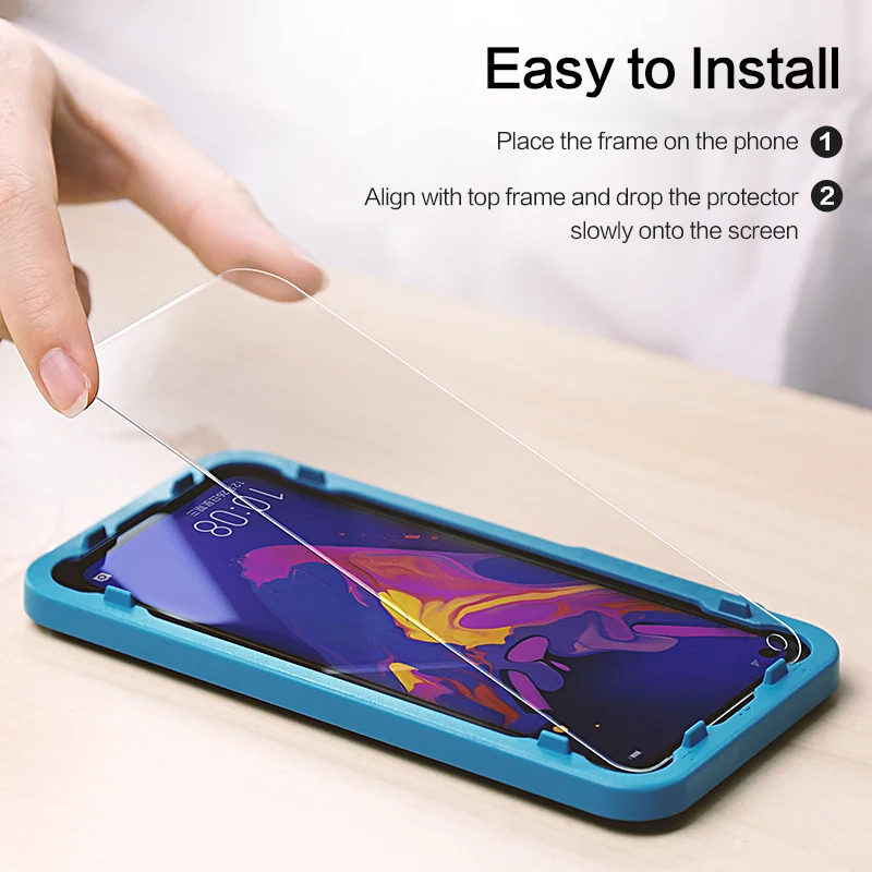 Защитное стекло SmartDevil закаленное для Huawei Honor 8 9 V9 i play Note10 V20 20i|Защитные стёкла и