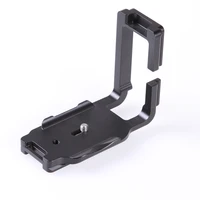 metal l shaped vertical shoot quick release platecamera bracket holder grip for canon eos 7d black