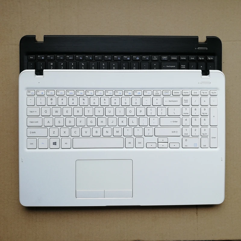 Teclado para Laptop com Touchpad e Palmdescanso para Samsung 500r5m Np500r5m Tablete Inglês Novo