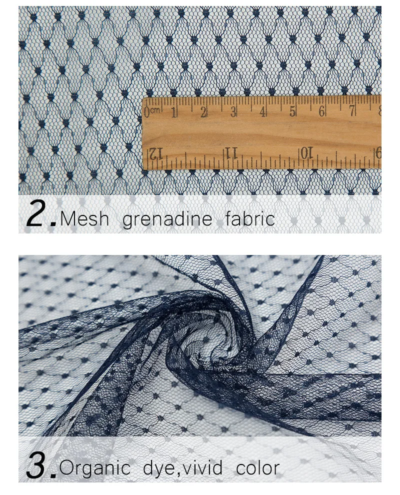 Свадебные украшения вуали свадебные сетчатые Кружева Тюль Ткань винтажная Ткань DIY аксессуары ручной работы TJ8559