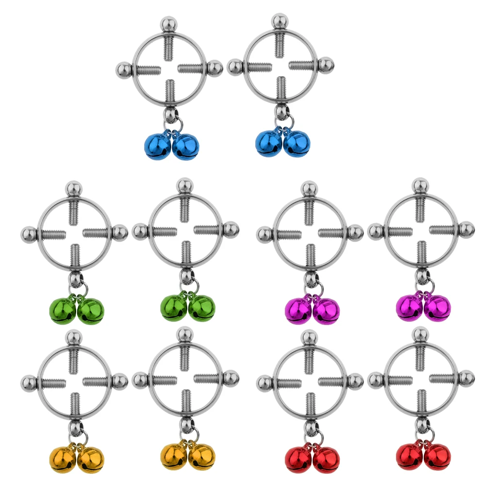 2 шт. женский жеватель поддельные соски кольцевой щит кольцо Винт пирсинг круг не