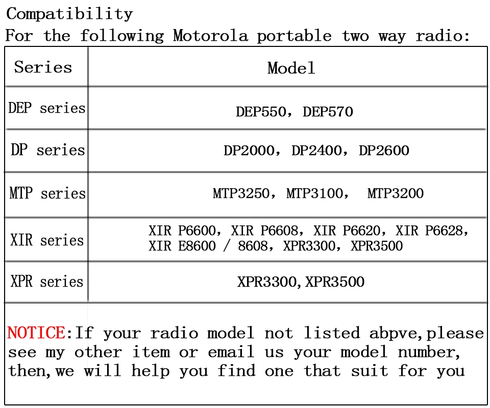 Иди и болтай Walkie Talkie “иди и ухо подвесная гарнитура для Motorola XiR P6600 P6620 XPR3300 XPR3500 MTP3250 двухстороннее радио динамик