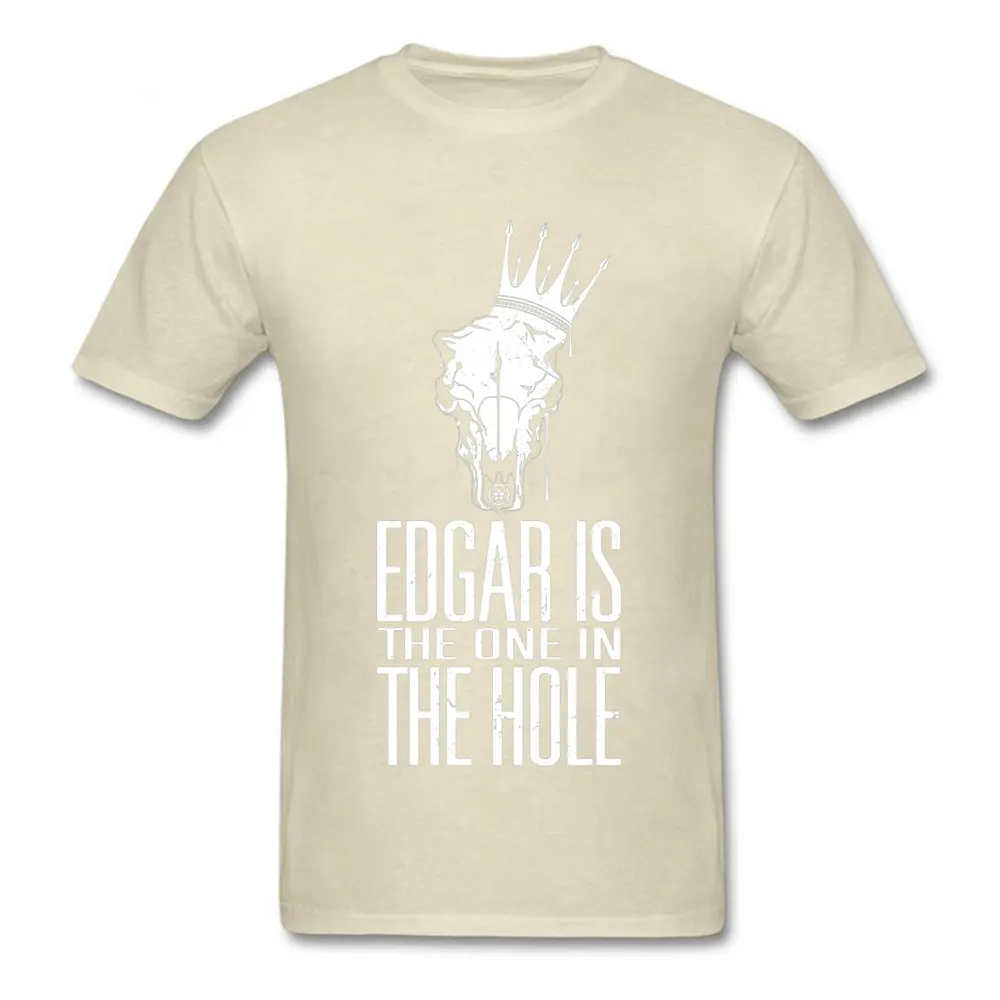 Футболка с изображением мексиканского черепа футболка надписью Edgar Is The One In Hole