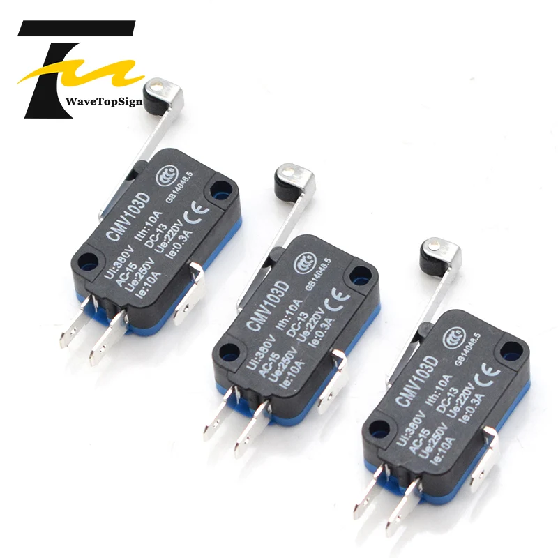 Концевой выключатель WaveTopSign CMV103D UE220V0.3A с длинной ручкой обычно открывается для