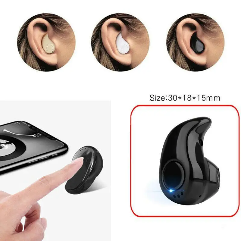 Беспроводная мини гарнитура Bluetooth стереонаушники спортивные наушники вкладыши с