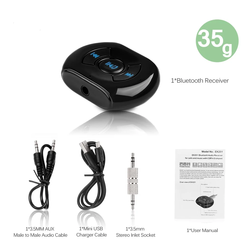 DASENLON Bluetooth приемник беспроводные автомобильные комплекты стерео аудио