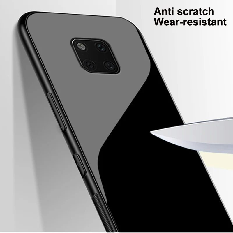 Чехол Mate20 pro для Huawei Mate 20 чехол из закаленного стекла wolf lady силиконовая рамка