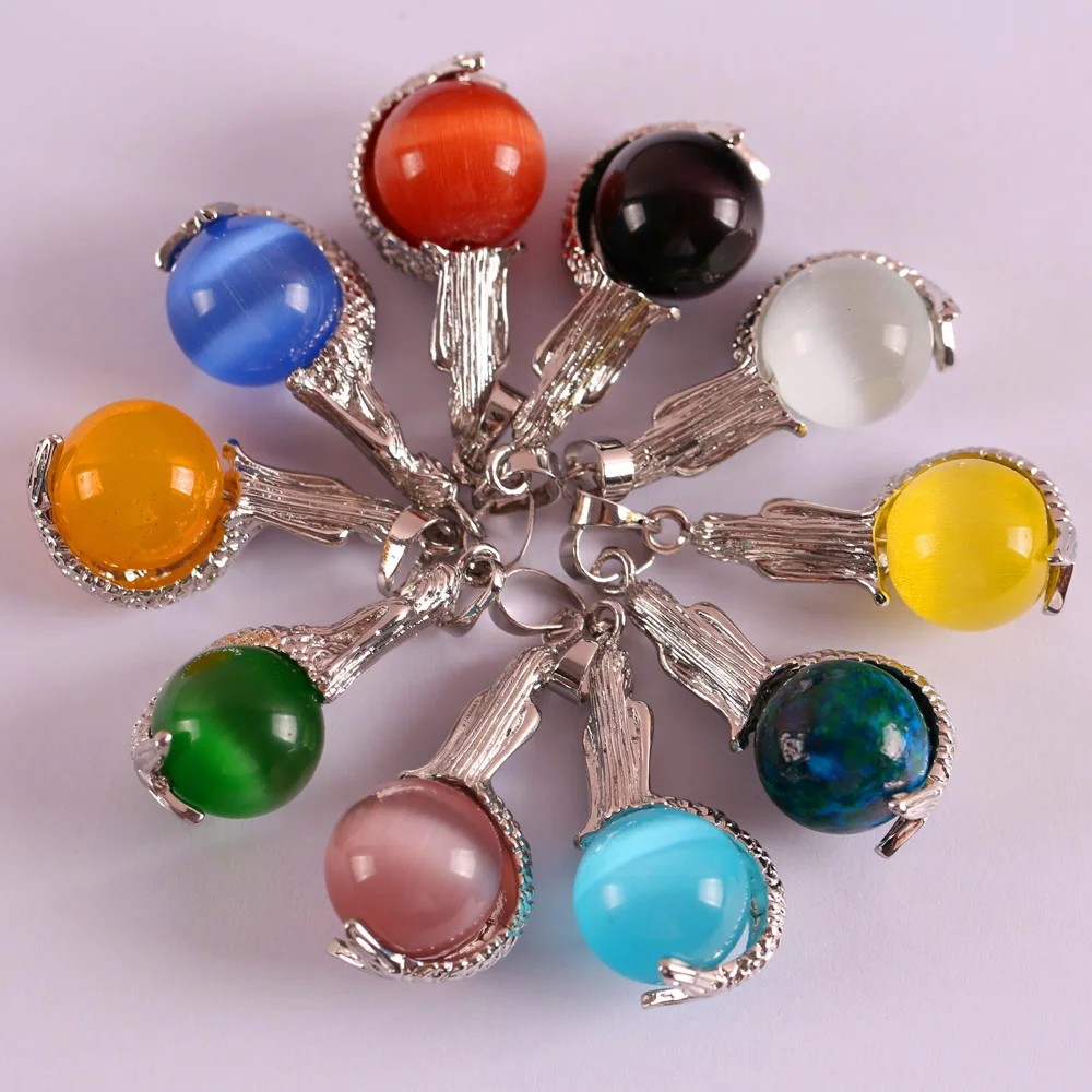 Бесплатная доставка подходит для ожерелья из натурального камня 16 мм круглые