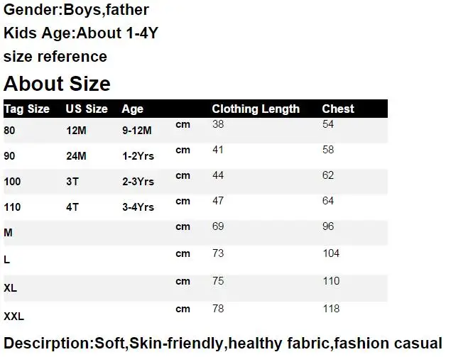 Summer Matching Outfits Dad&ampSon T Shirt Family Parent-Children Clothing Father Son Clothes Cotton t shirts Apparel Look | Мать и