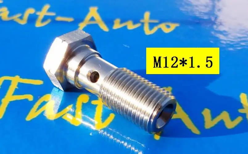 Тормозной адаптер M12 P1.5 * 1 5 m12x1 из нержавеющей стали тормозной tpfe ptfe шланг для