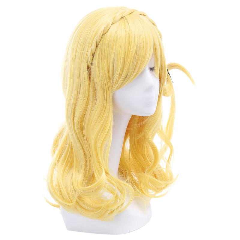 ROLECOS японское аниме Love Live Sunshine Косплей Мари охара 55 см/21 65 дюйма длинные блондинки
