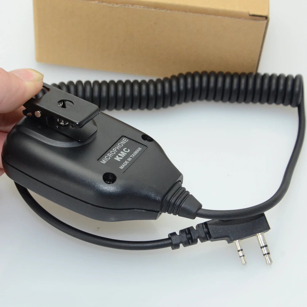 Baofeng Динамик 2 Pin BF S112 3 5 мм до портативные рации двухстороннее иди и болтай Walkie Talkie