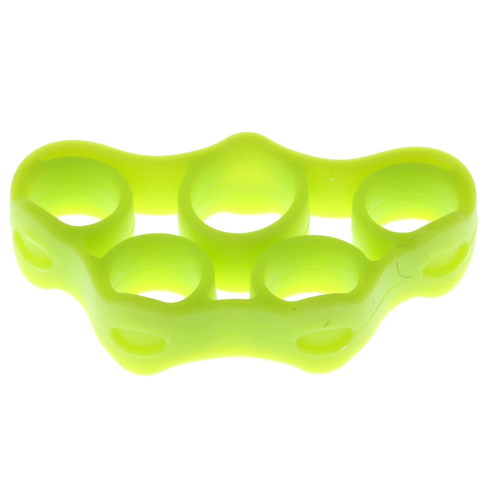 Finger Hand Grip Silicone Ring Gripper Strengthener Exerciser Trainer Resistance Band Fitness Expander Stretcher 3 Levels