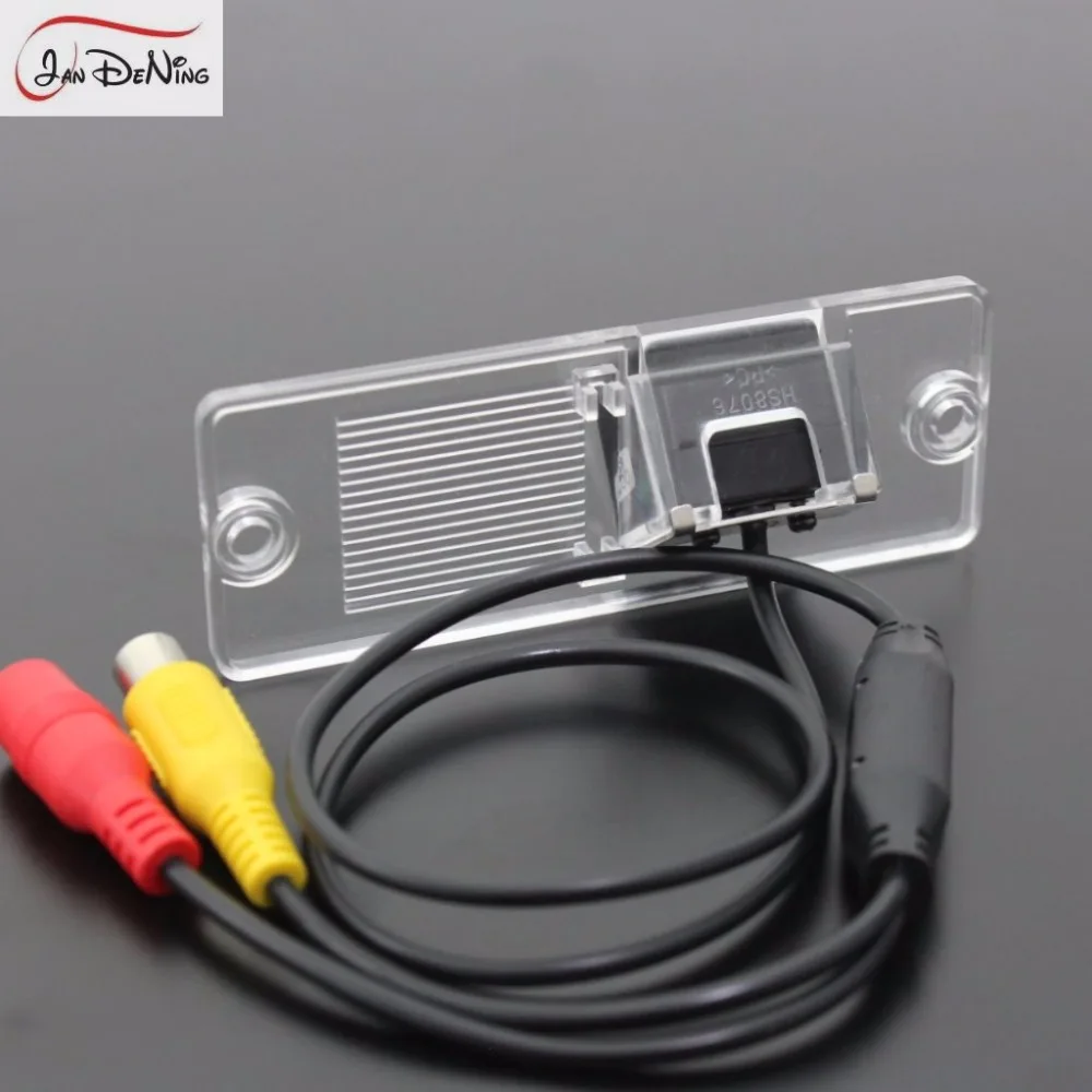 JanDeNing HD CCD Парковка заднего вида/запасная камера вида/номерной знак света OEM для