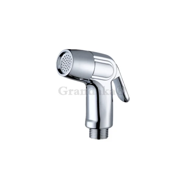 Single bidet sprayer ABS хром ручной Биде Спрей набор для душа Туалет Shattaf Опрыскиватель Душ Комплект биде кран, шланг и держатель и латунный клапан - Цвет: Single bidet sprayer