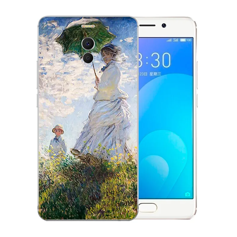 For Meizu M6 Note Case Van Gogh Pattern Silicone Cases Meilan Cover fundas for Note/Blue Charm 6 |