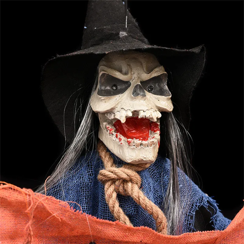 Добро пожаловать Вечеринка страшная кукла реквизит на Хэллоуин электрический