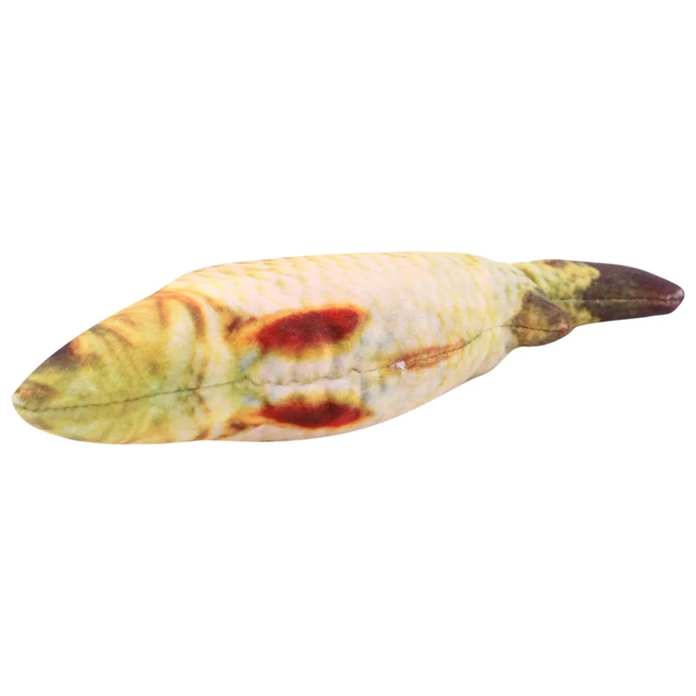 Игрушка для кошек в форме милой рыбы долговечная жевательная игрушка собак