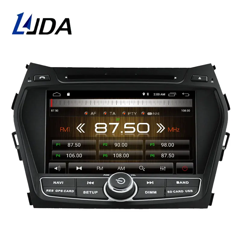 Автомобильный dvd плеер DSP Carplay Android 10 для Hyundai IX45 SANTA FE 2012 2014 автомобильное радио gps