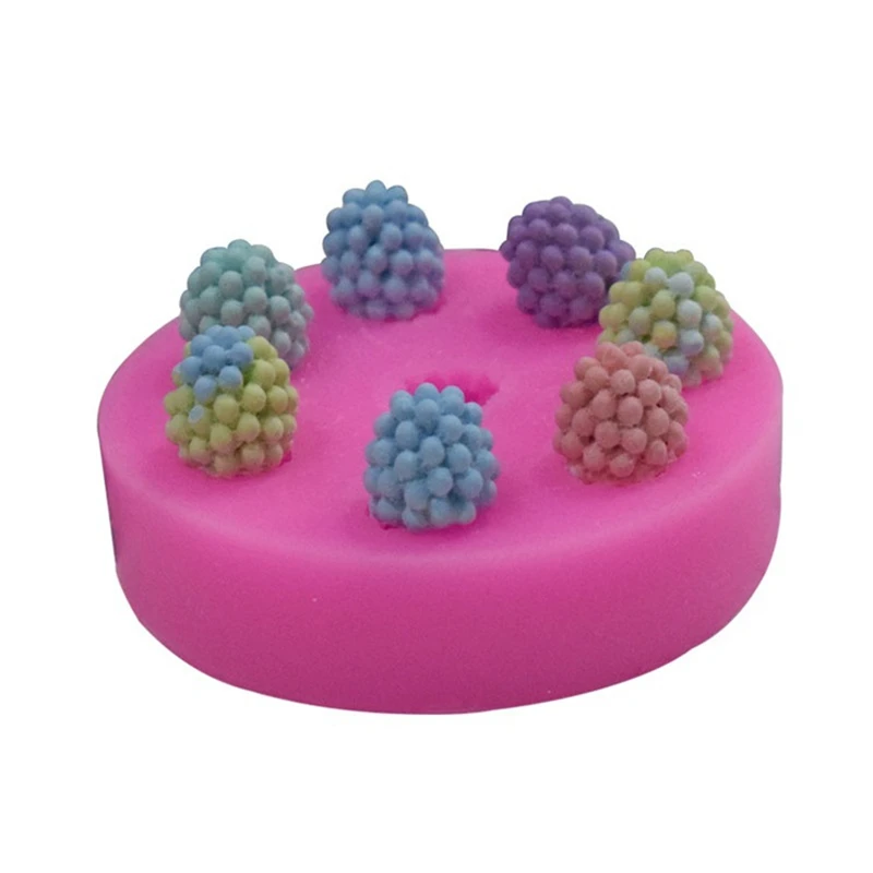 Поставка силиконовые формы 3D небольшой Raspberry Форма помадка шоколадная форма для