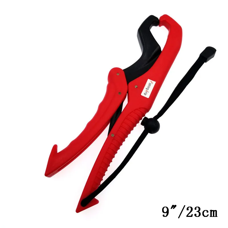 Red 23cm Захват для рыбной губы " 9" захват для ловли форели ABS рыболовные плоскогубцы с Плавучим контроллером рыболовные снасти из пластика 6 цветов - Цвет: Red 23cm