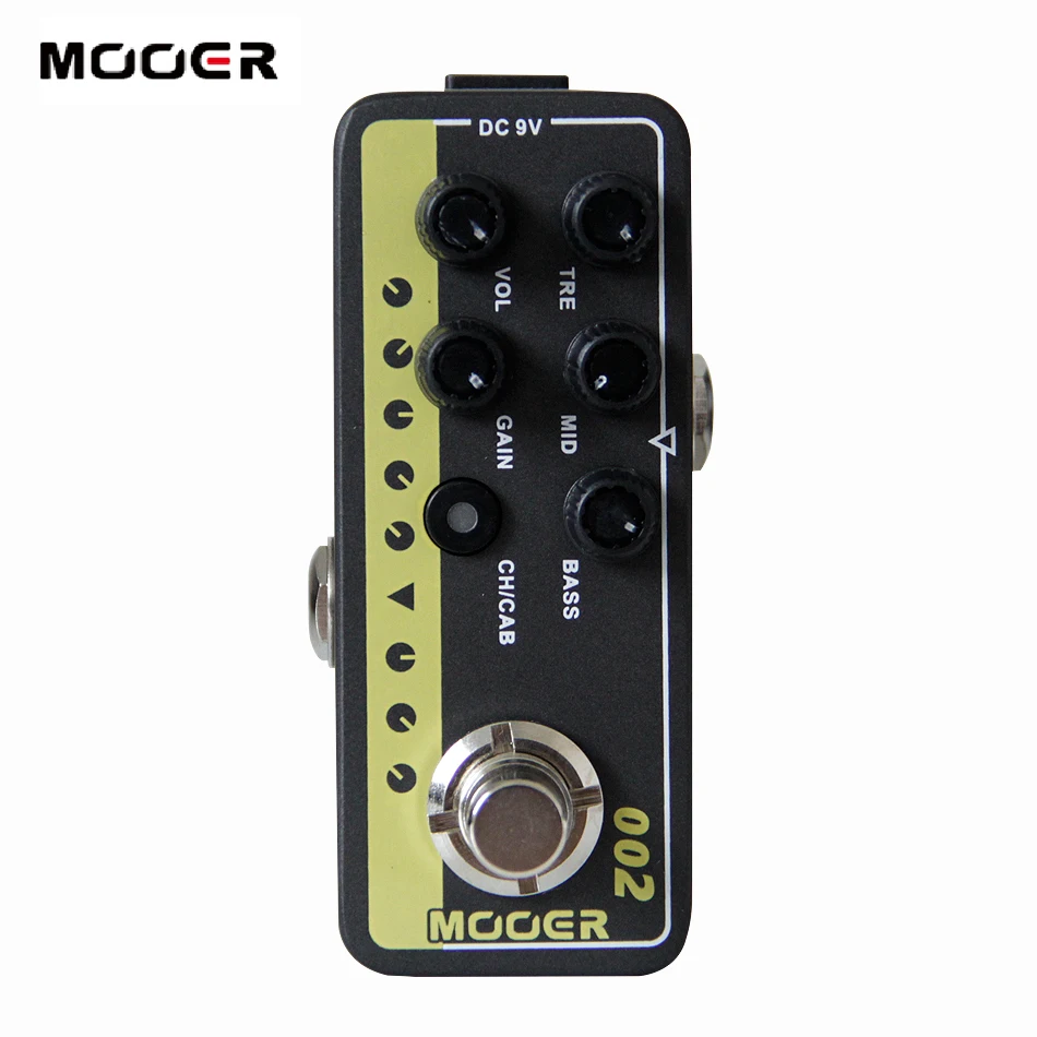 MOOER 002 UK Gold 900 высококачественный двухканальный предусилитель цифровой