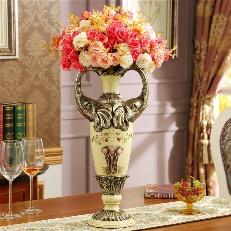 Украшение для комнаты ваза цветов украшение сада дома имитация ретро телевизора