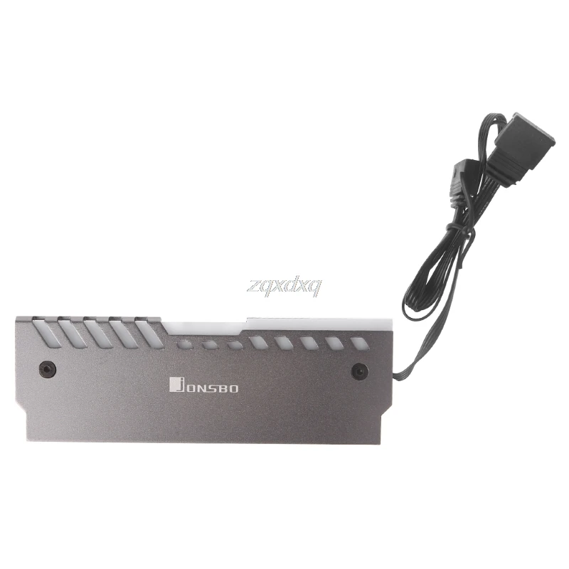 Материнская плата радиатора аура памяти 2 шт. охлаждающий жилет RGB 256 цветов