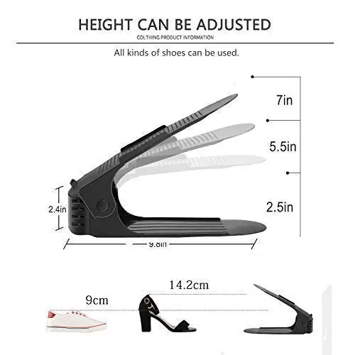 1 шт. двойной органайзер для обуви | Дом и сад