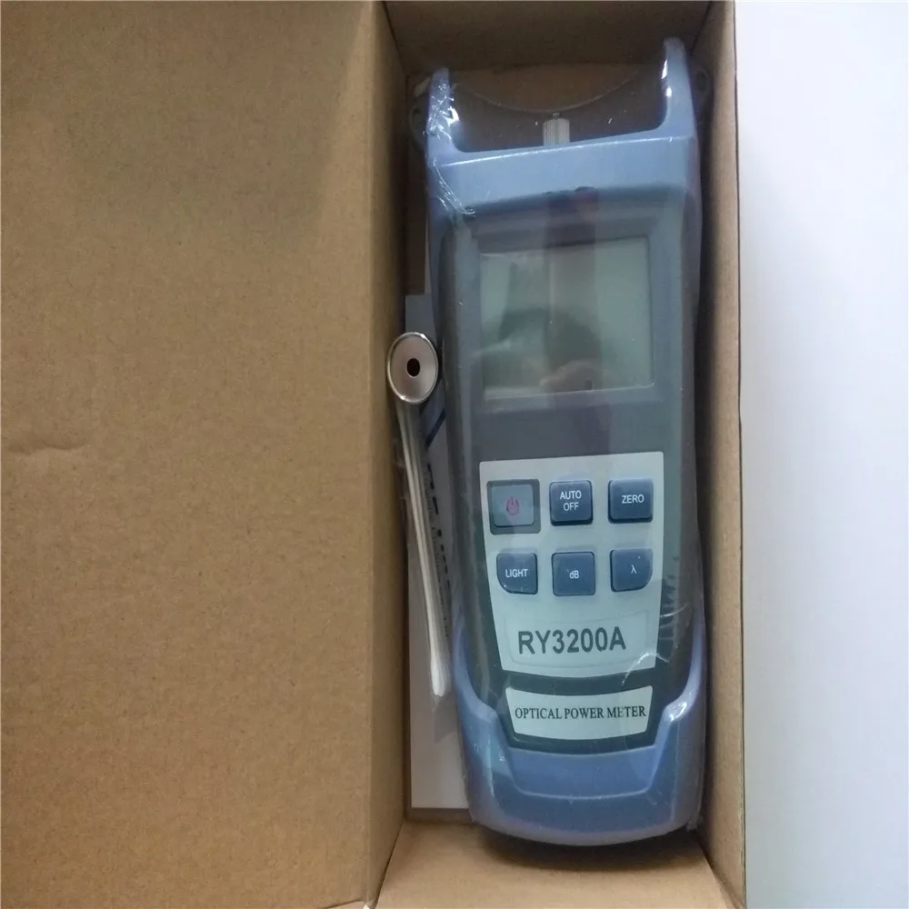 

NEW Portable Adjustable Fiber Optic Optical Power Meter Cable Tester Networks FC/SC connectors -70~+10 or -50~+26