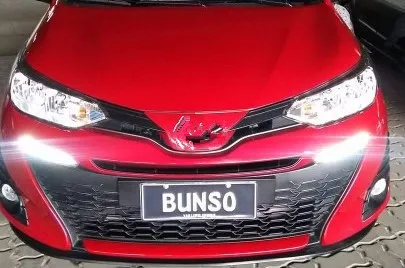 CSCSNL 1 набор 12V автомобильный светодиодный для Toyota Yaris 2017 2018 2019 DRL Габаритные огни