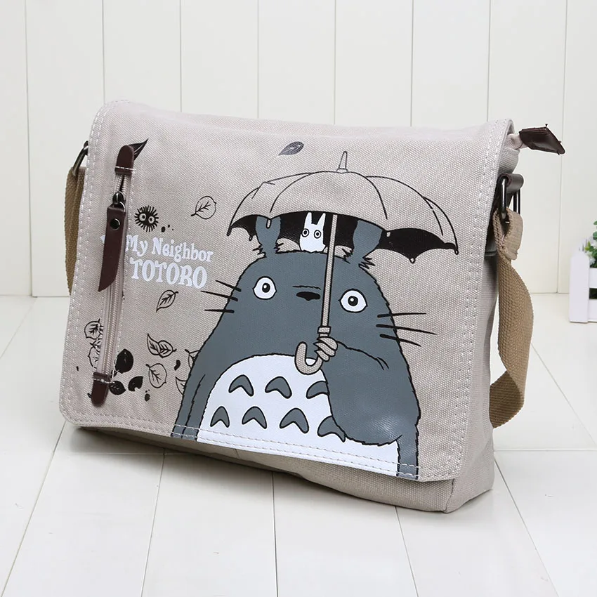 Сумка мессенджер My neighter Totoro сумка Attack on Titan на одно плечо Tokyo Ghoul Детская школьная
