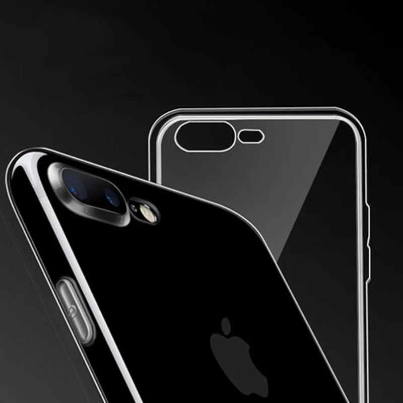 Новинка бесцветные мягкий чехол для iPhone 8 7 6 6s Plus X XS MAX ТПУ кейс Samsung Galaxy прозрачный