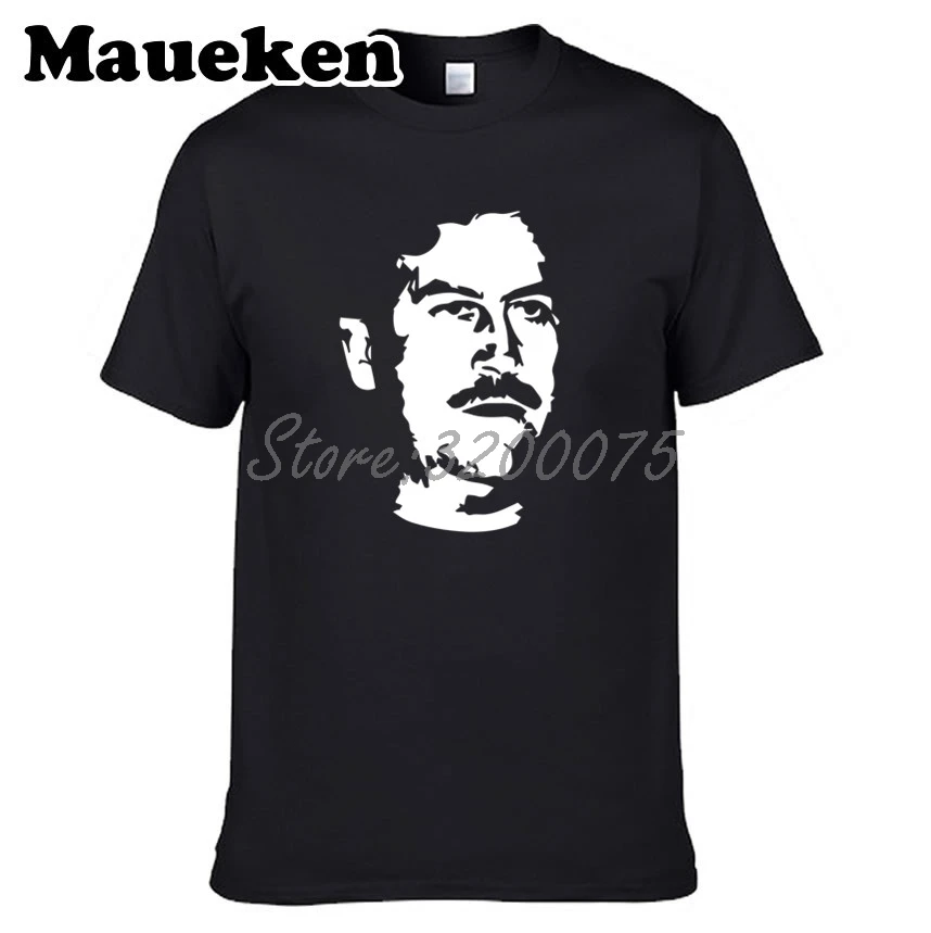 Мужская футболка мужские солнцезащитные очки Pablo Escobar футболки с коротким