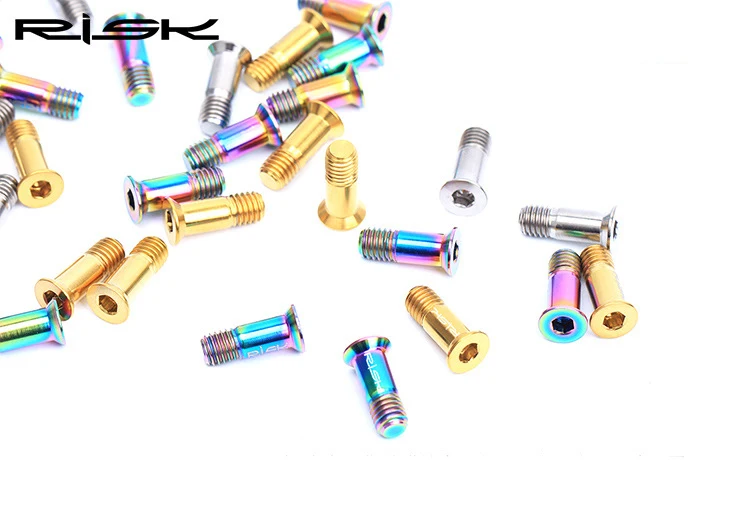 Задний переключатель передач из титана для дорожного велосипеда m5x2 2 шт.|bicycle rear