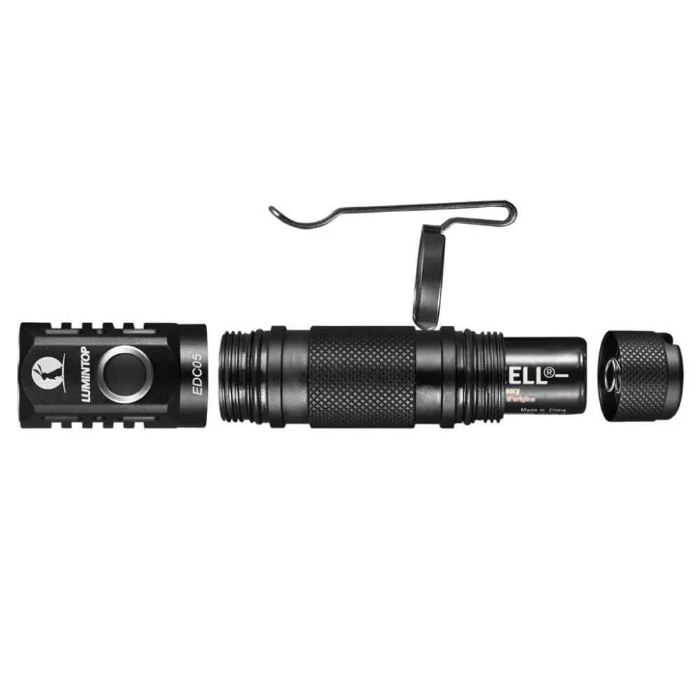 Lumintop EDC05 мини фонарик CREE XP-L светодиодный CW max 800 люмен люстра EDC луч бросок 100 м +
