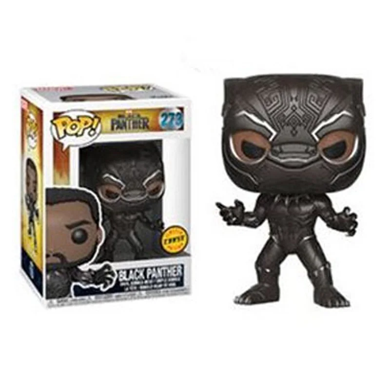 Funko pop Marvel Мстители Железный человек Тор Халк Черная пантера ПВХ фигурка Коллекция Модель игрушки для детей Рождественский подарок