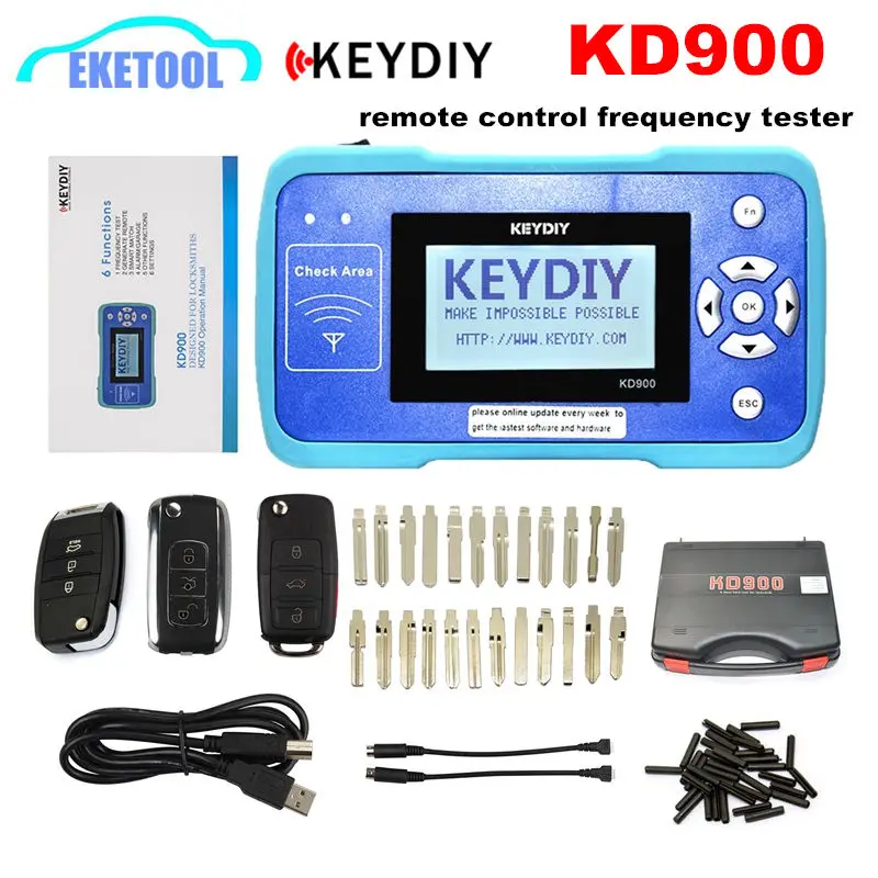 KEYDIY KD900 кнопочный пульт чайник оригинальный лучший инструмент частоты для