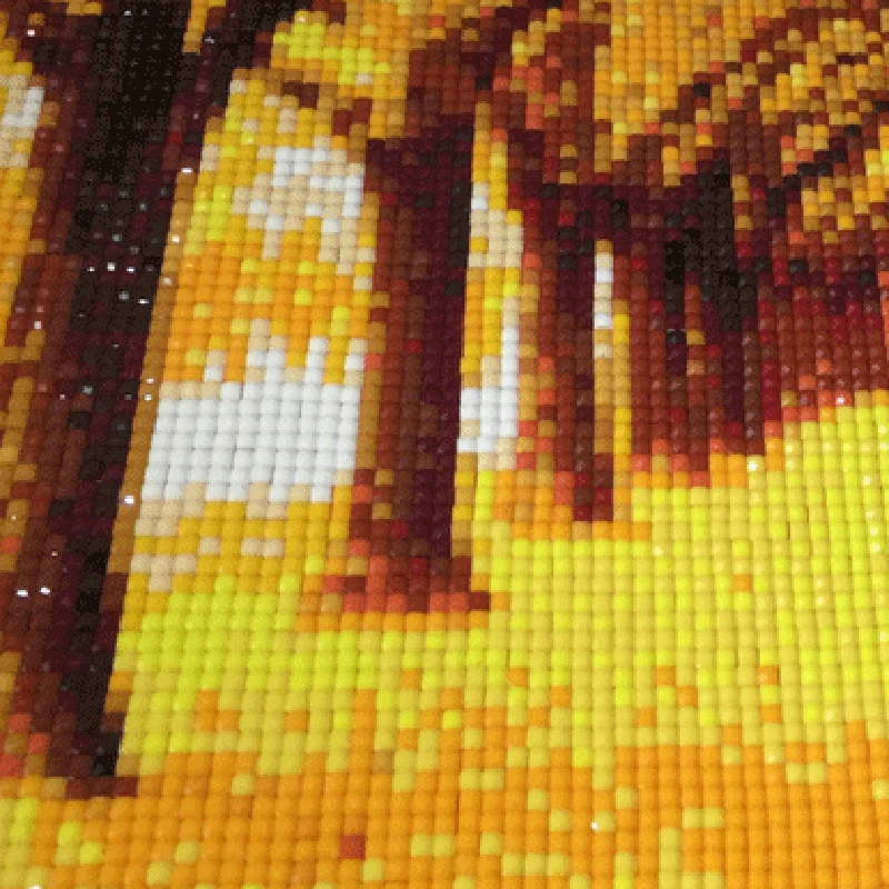 5D diy diamond painting cross stitch embroidery landscape rainbow castle picture mosaic round Drill home decor | Дом и сад