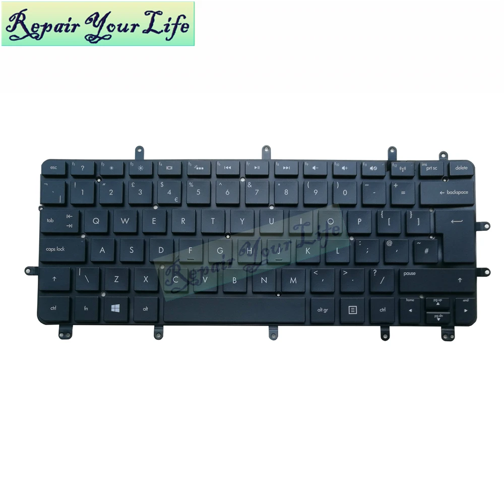 Клавиатура для ноутбука HP Envy 13-2000 SPECTRE XT PRO 13-B000 Spectre 13 UK Оригинальная клавиатура с