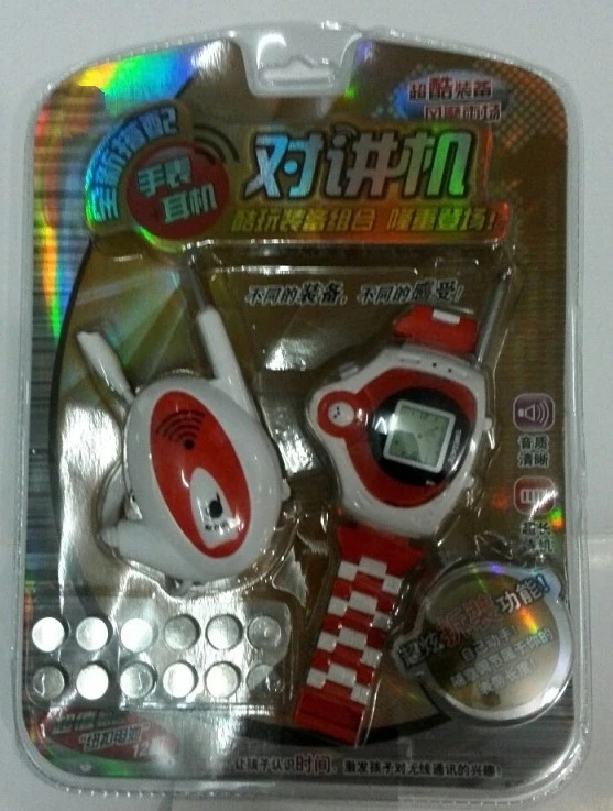 

2016 Child Mini Professional Walkie Talkies Watch Earphones Stunning Toy Christmas Gifts